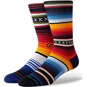 Stance Curren Crew - Sokken - Gekamde Katoenvulling - Zuidwesters Geïnspireerde Strepen