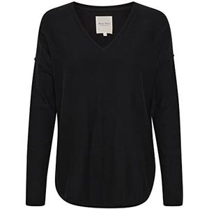 Part Two IliviasaPW V-hals pullover, zwart, 3X-Large