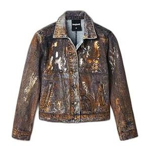 Desigual Damesjas, Bruin, XS