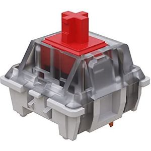 Gateron KS-9 - Mechanische Schakelaars - Rood - 65 Stuks - Lineair - SMD 3-pins RGB