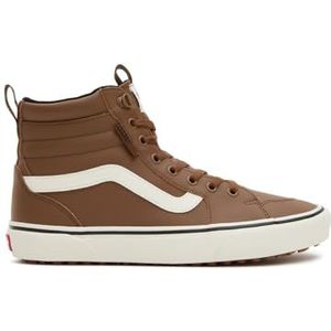 Vans Filmore Hi Vansguard Sneaker voor heren, Leren teckel Marshmallow, 44.5 EU