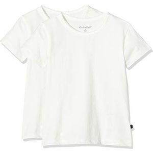 MINYMO T-shirt voor meisjes, wit (wit 100), 116 cm