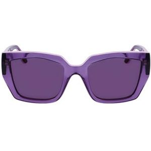 Karl Lagerfeld Unisex KL6143S zonnebril, 662 lavendel, 53, 662 Lavender, 53