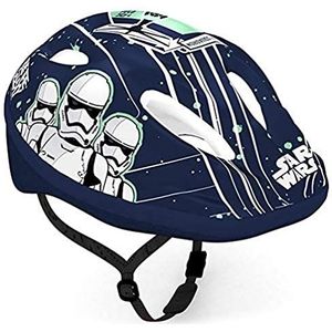 Disney Stra Wars Fietshelm voor jongens, meerkleurig, hoofdomtrek 52-56 cm, EU