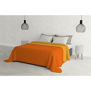 Italian Bed Linen Zomersprei 260 x 270 cm oranje/geel