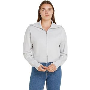 Calvin Klein - Cardigan - Grijs - Gemaakt van 100% gecertificeerd in-conversie katoen