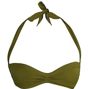 Trendyol Vrouwen gebreide bikinitop, kaki,36, Kaki, 40