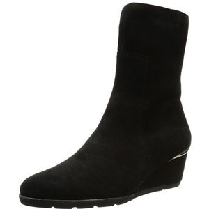 Hassia Dames Turin, breedte H Desert Boots, zwart zwart 0100, 37 EU Breed