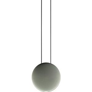 Hanglamp 1 LED 4 48W 350mA 1-10P met diffuser uit polycarbonaat serie Cosmos groen, 4 x 19 x 19 cm (referentie: 250062/1B)