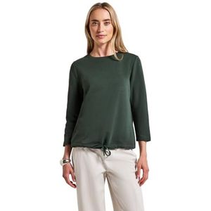 Street One - A303275 - Sweatshirt - Groen - Lange Mouwen
