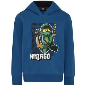 LEGO Ninjago sweatshirt jongens met capuchon - 100% katoen - LWSTORM 616, 571, 146 cm