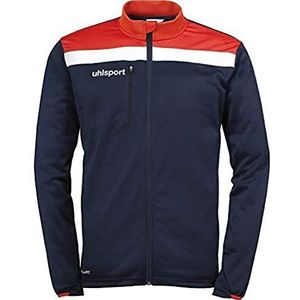 Uhlsport Offense 23 Poly Jacket voor heren, marineblauw/rood/wit, XXL