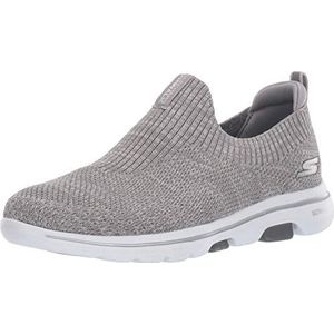 Skechers Dames Go Walk 5-15952 Sneaker, Grijs, 38.5 EU