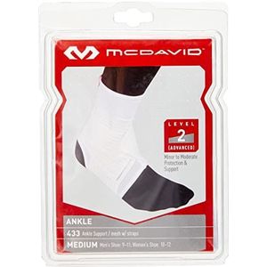 McDavid - 433R-S - Enkelgewrichtbeschermer - Wit - DUAL STRAP ANKLE SUPPORT