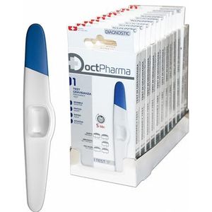 Doctpharma Ultrasnelle zwangerschapstest, zwangerschapstest, zwangerschapstest, vroegtijdige detectie, 1 stuk