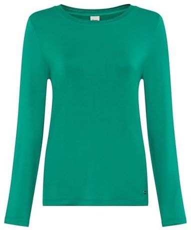 Brax Dames Style.Carina.L Thermo Solid T-shirt, 31 smaragd, 38