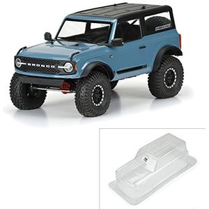 1/10 2021 Ford Bronco Clear Body Set 11.4"" Wielbasis: crawlers