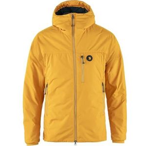 Fjällräven Heren Bergdays 60 Insulation Jkt M, Mustard Yellow-Mountain Blue, XS, Mustard Yellow-Mountain Blue, XS