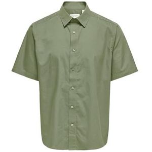 ONSJOAKIM SS REG Shirt CS, diep lichen green, L