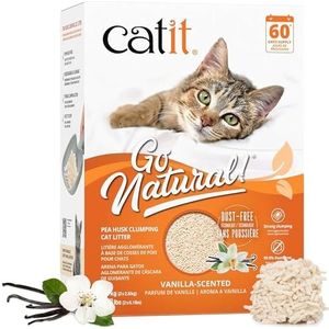 Catit Go Natural! Erwtenzand, vanille aroma, 5,6 kg