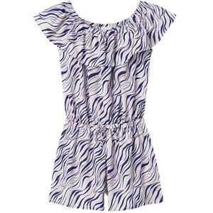 Nkfvinaya Ss Playsuit Fffff Noos, wit, 116 cm