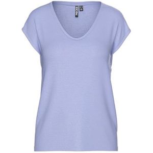 PIECES Pcbillo Tee Lurex Stripes JRS Noos Bc, baby lavendel, M