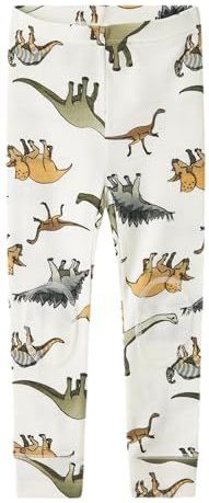 Name It - NmmWillitus - Leggings - Wol - Snow White m. Dino