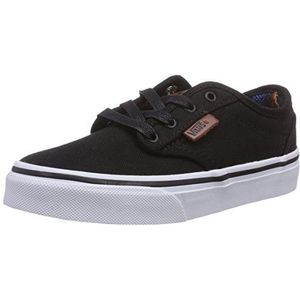 Vans Atwood Low-Top Sneakers voor kinderen, Zwart Canvas Zwart Guatemala, 37 EU