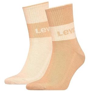 Levi's Sneaker korte sok, Zwart Grijs Combo, 40-42 EU