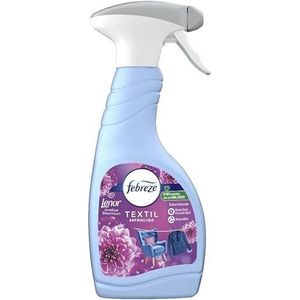 Febreze Textielverfrisser (500 ml) amethist bloesemroom, textielspray verwijdert geuren en laat een frisse geur achter