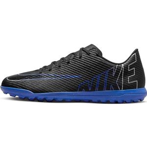 Nike Vapor 15 Club TF, laag heren, zwart/chroom-hyper royal, maat 36, zwart/blauw (Black Chrome Hyper Royal), 36 EU