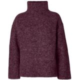 Selected - Gabriella - Gebreide Trui - Hoge Hals - Lange Mouwen - Relaxte Pasvorm