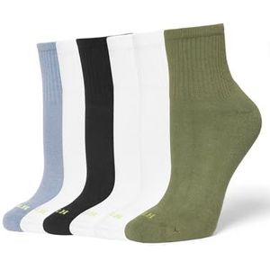 HUE Korte sokken voor dames, 6 paar, one size