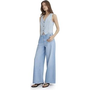 Mavi Siena Jeans voor dames, LT Blue Denim, 25W/34L, Luitenant Blue Denim., 25W / 34L