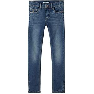 NAME IT Boy X-Slim Fit Jeans, Dark Blue Denim/Detail: vintage, 164 cm