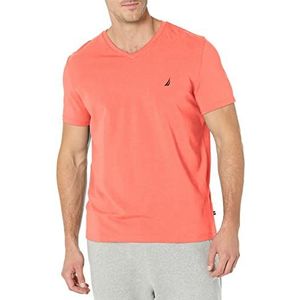 Nautica Men's Short Sleeve Solid Slim Fit V-Neck T-Shirt