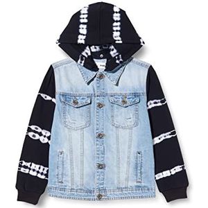 Desigual Chaq_trac jeansjas voor jongens, blauw, 5-6