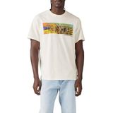 Levi's - Relaxed Fit T-shirt - Korte Mouwen - Wit - Katoen