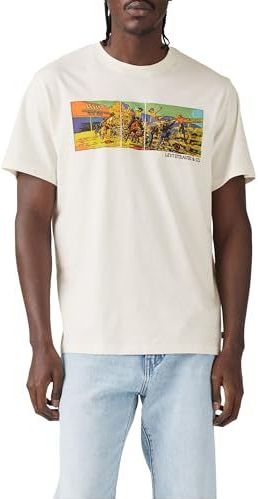 Levi's - Relaxed Fit T-shirt - Korte Mouwen - Wit - Katoen