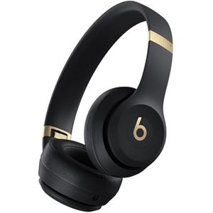 Beats - Solo 4 - Draadloze Bluetooth On-ear-koptelefoon - Zwart en Goud - 50 uur Luistertijd