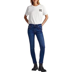 Pepe Jeans Brookes Jeans voor dames, Blauw (Denim-xv2), 25W / 30L