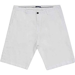 Gianni Lupo GL5039BD casual shorts, wit, 44 heren, Wit, 36-48