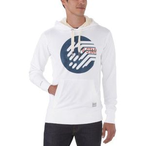 G-star Rocky Sweatshirt met capuchon, recht/normaal, logo voor heren - - Medium
