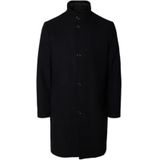 SELECTED HOMME - RAINAR - Wollen Jas - Regular Fit - Krijtstreep