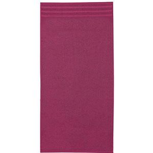 Kleine Wolke Royal handdoek, katoen, bordeaux, 50x100 cm