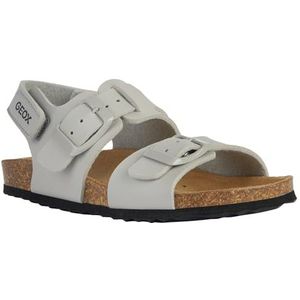 Geox J Ghita Boy D Sandalen voor jongens, grijs, 27 EU