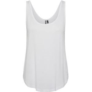 PIECES Dames Pcbillo Tank Top Solid Noos Bc Tanktop, wit (bright white), XL