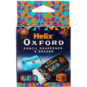 Helix Oxford Geo Gum en Slijper - Oranje