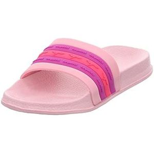 KangaROOS Uniseks Kangaslide Kids Platte sandalen voor kinderen, Frost Pink Daisy Roze, 32 EU
