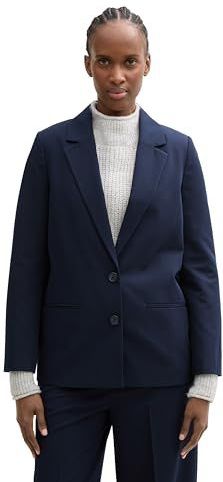 TOM TAILOR Denim Damesblazer, 10668 - Sky Captain Blue, XXL